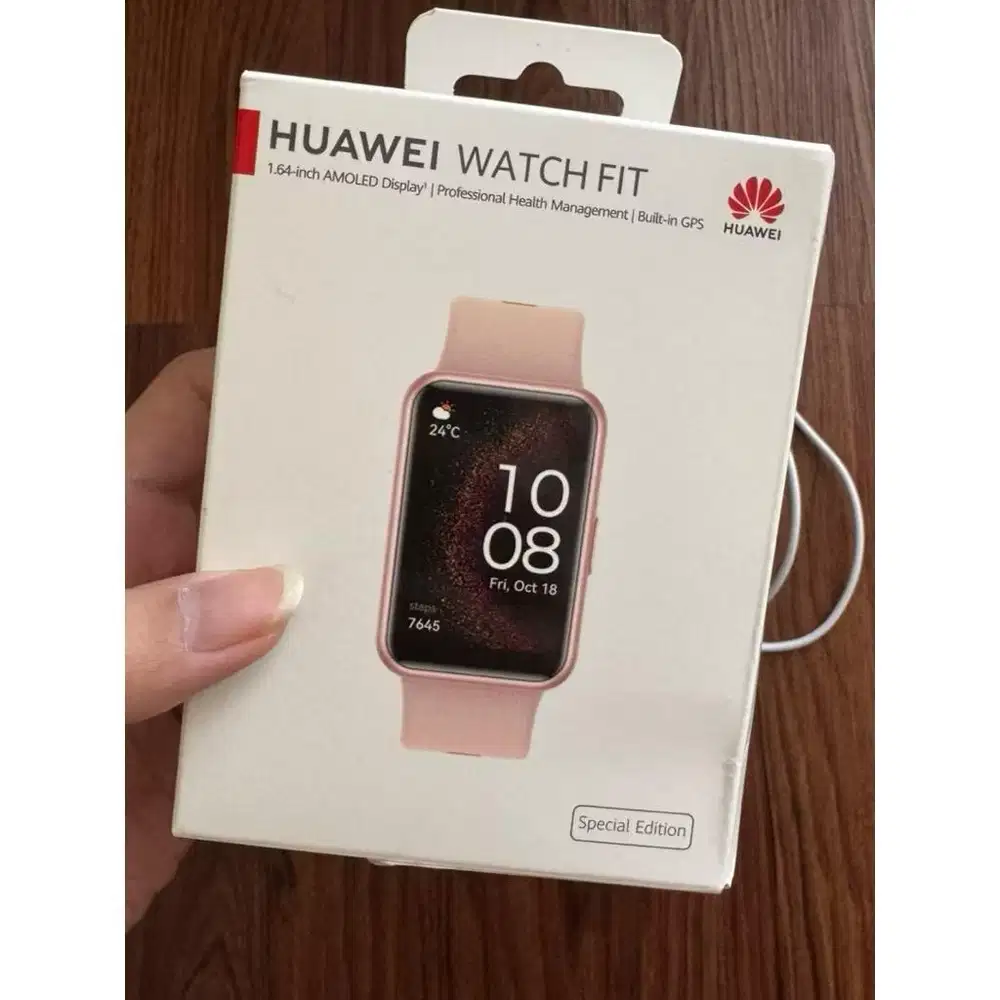 Huawei watch fit special edition pink