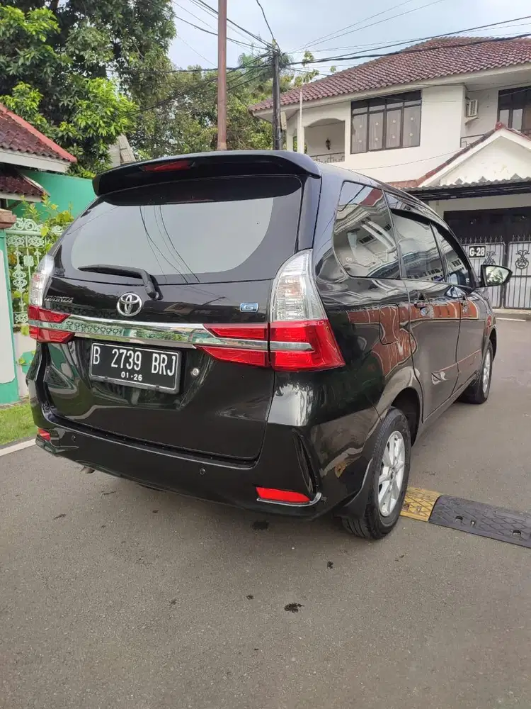 Toyota Avanza G at metic th 2021 kok 2020 Hitam nopol Ganjil jakarta