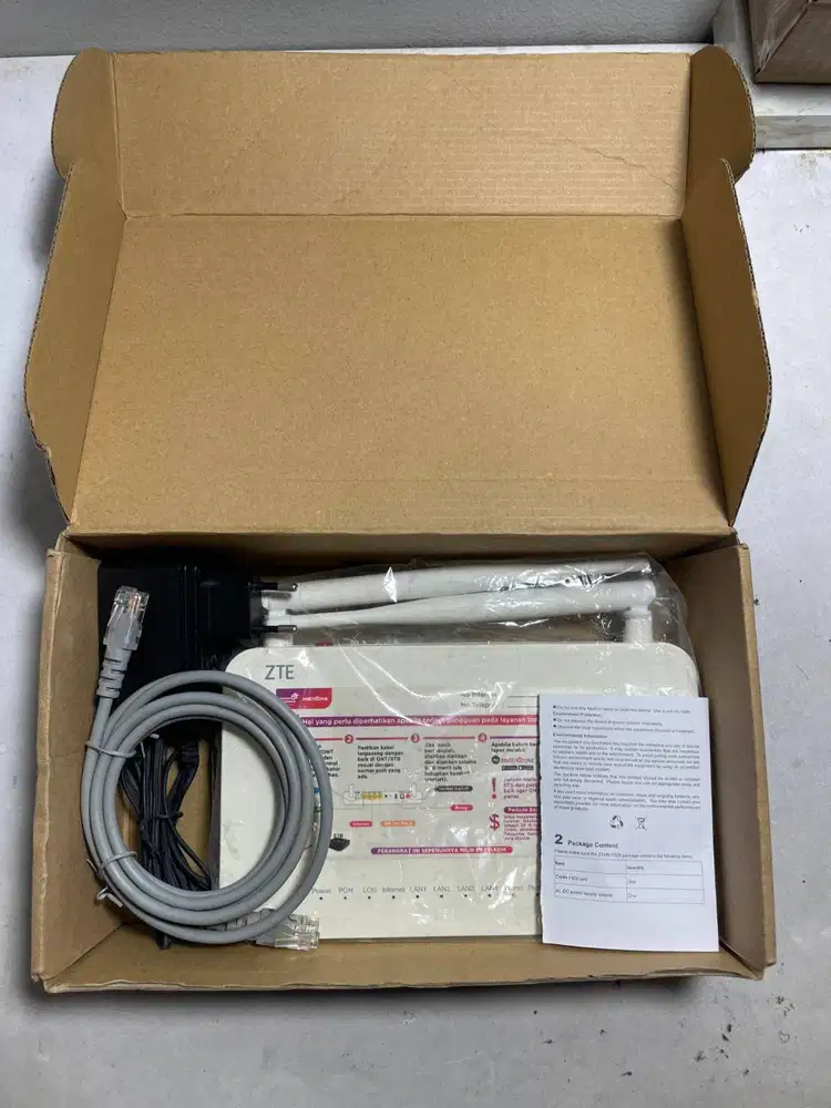 MODEM ROUTER ZTE F609 EX INDIHOME