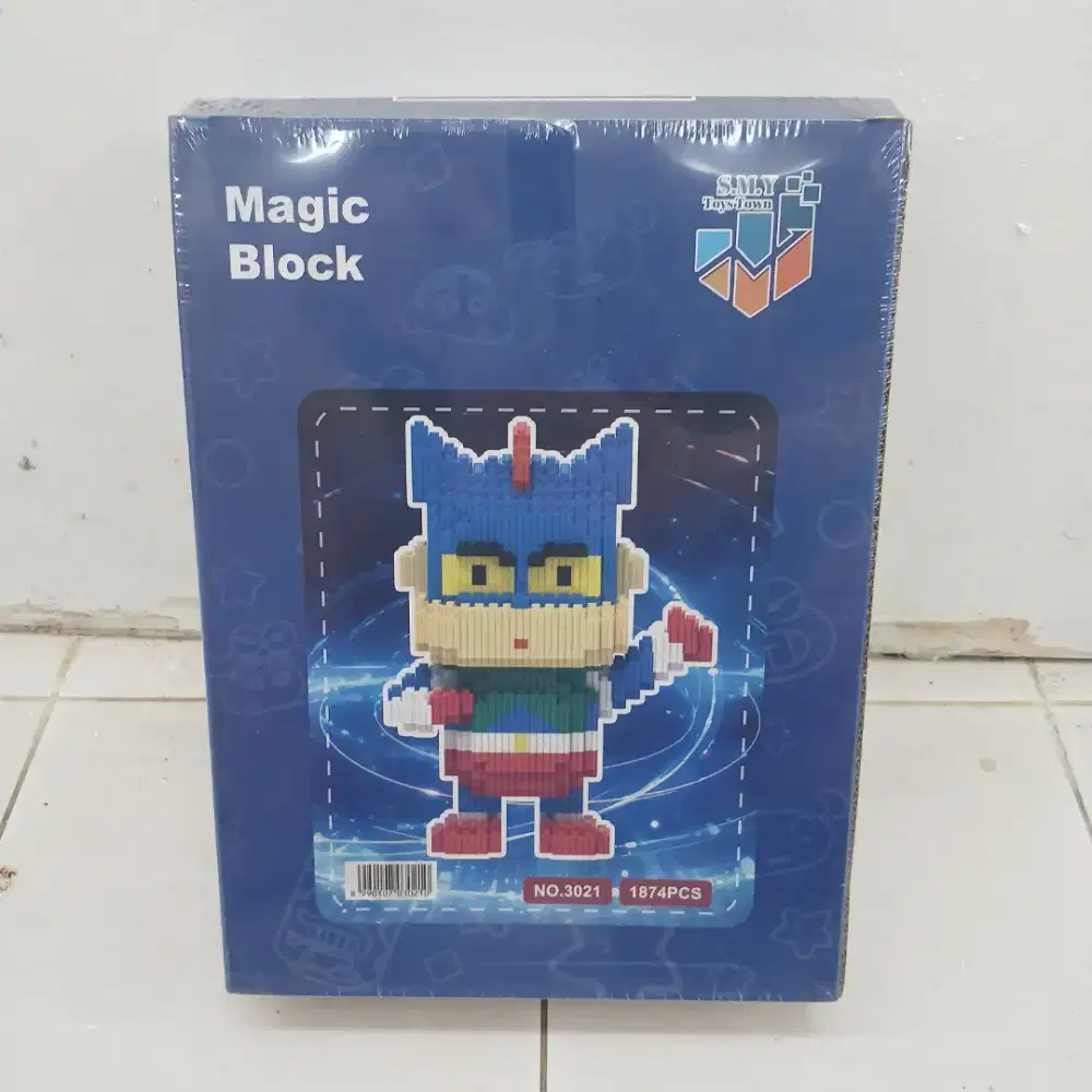 Magic Block SMY building block Crayon Sin Chan 3021 isi 1874pcs