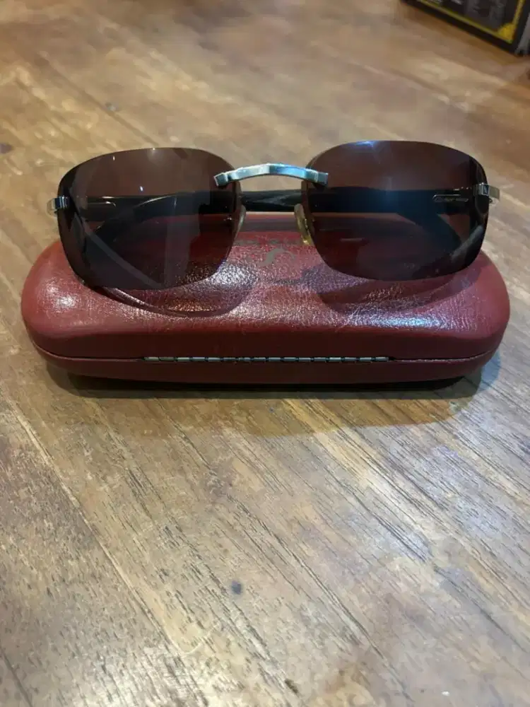 Kacamata Cartier C Decor Natural horn black