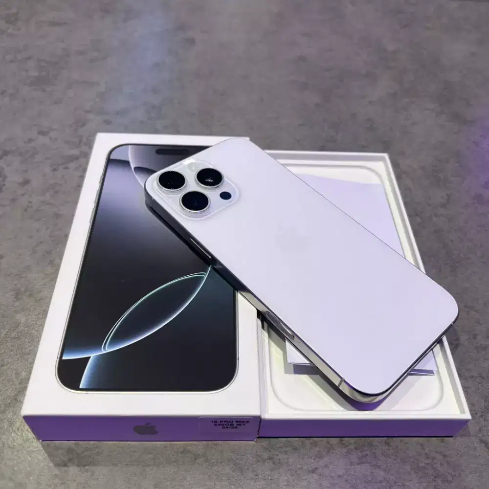 iPhone 16 ProMax 256 ibox like new garansi on