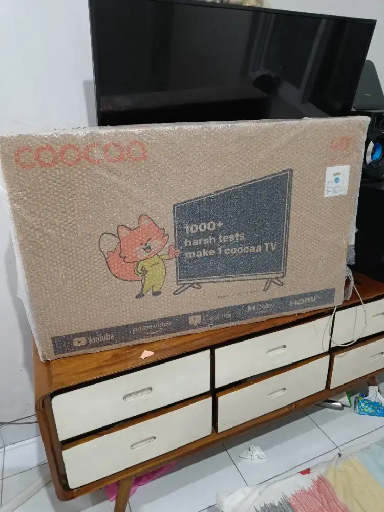 Smart tv COOCAA 40 inch baru segel