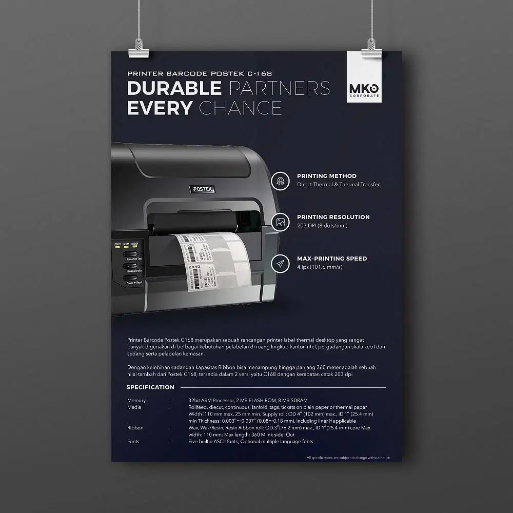 JASA DESAIN POSTER, FLYER & BROSUR PROFESIONAL