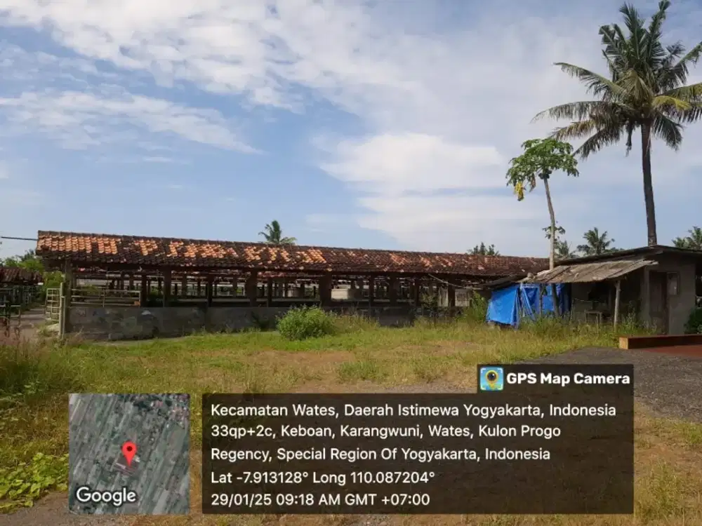 Jual Tanah dan Bangunan dekat bandara NYIA Yogyakarta