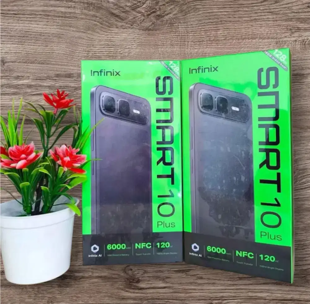 Infinix Smart 10 plus 8/128gb Baru Garansi Resmi