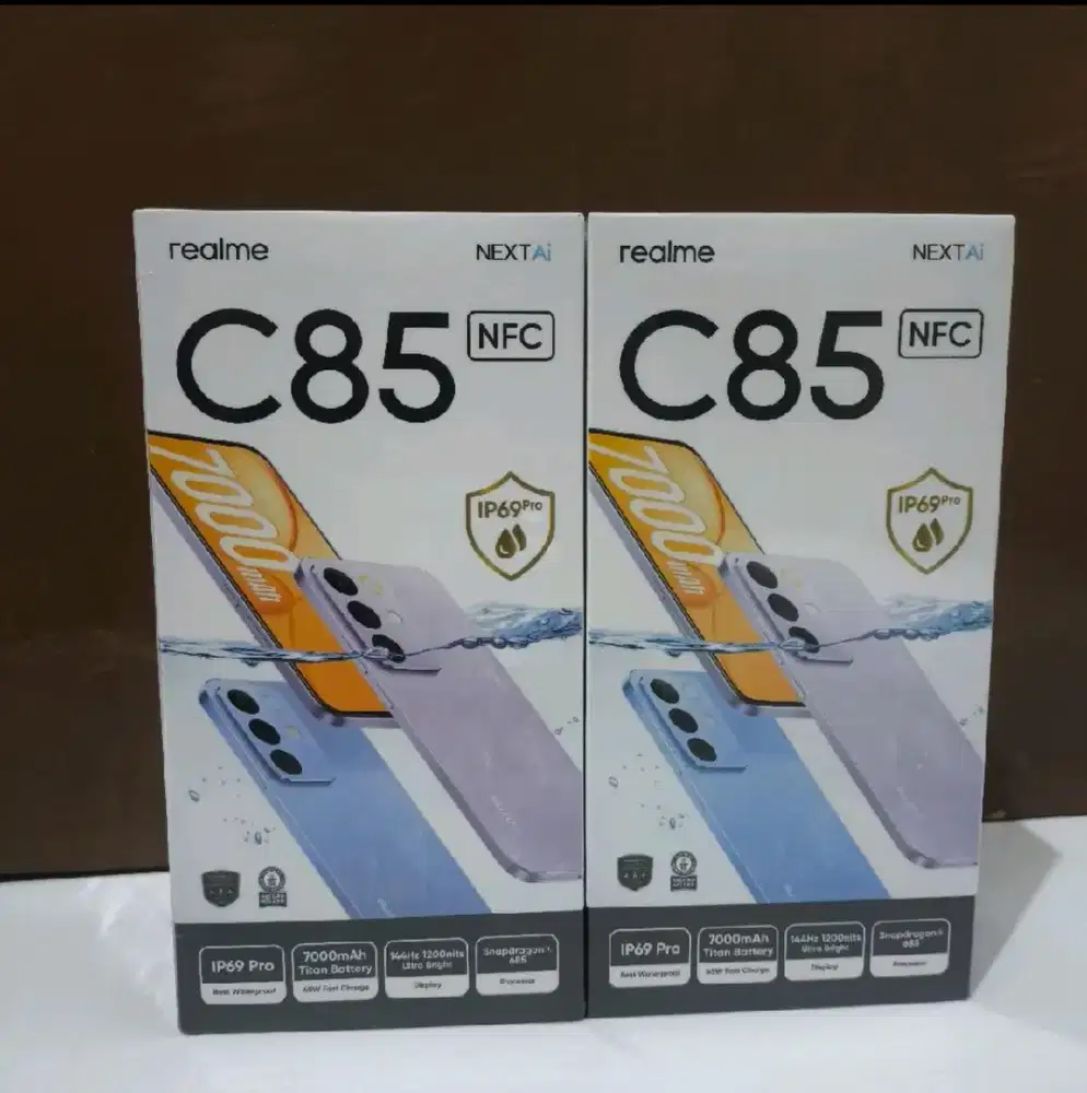 Realme C85 6/128gb baru garansi resmi