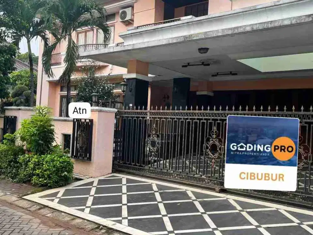 di jual rumah mewah & besar di raffles hill cibubur