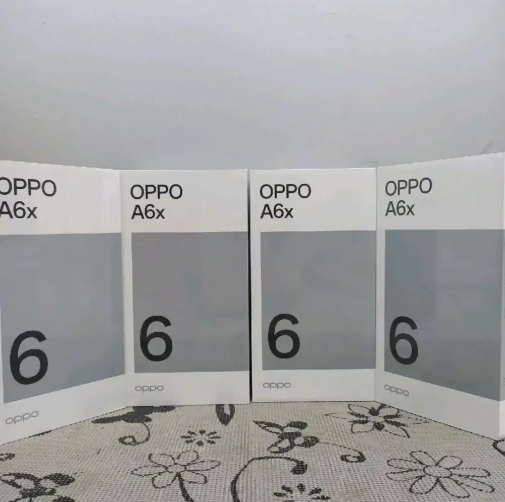 Oppo A6x 4/128gb baru garansi resmi