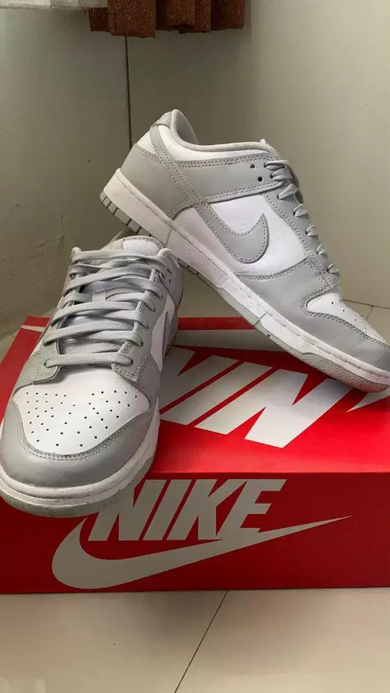 NIKE DUNK LOW RETRO WHITE GREY
