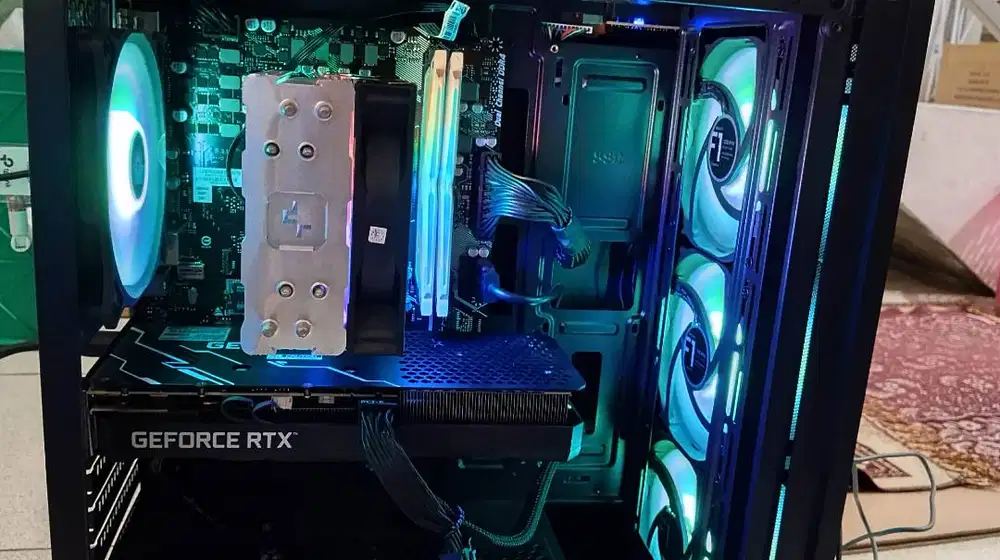 AMD AM4 Ryzen 7 5800X/ B550M/16GB/512gb hsf PSU pure 650W RX n RTX 8GB