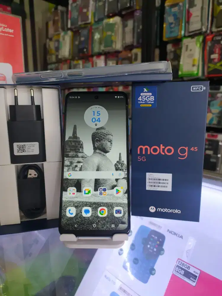MOTOROLA GT45 5G RAM 8 ROM 256 SECOND LIKE NEW.. MULUSS POLL