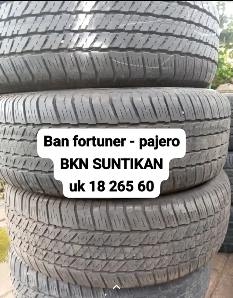 Ban fortuner BKN SUNTIKAN 18 265 60