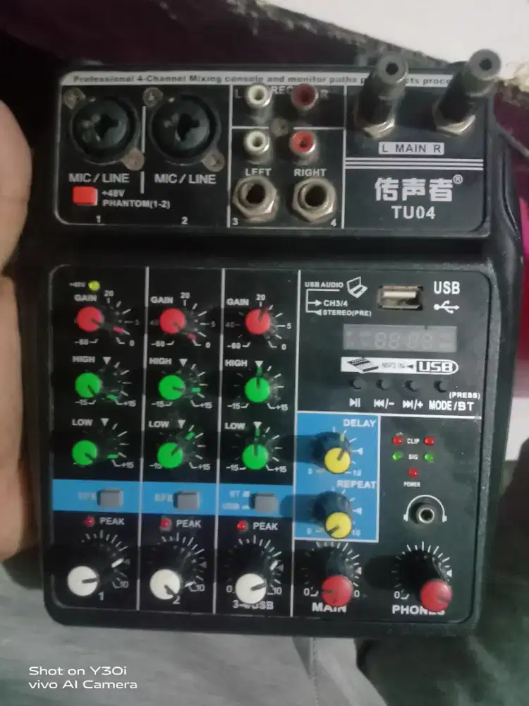 Mixer 4 chanel jual murah aja