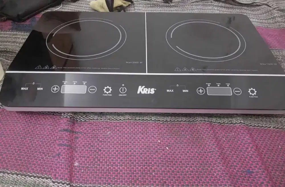 Kompor listrik 2 tungku