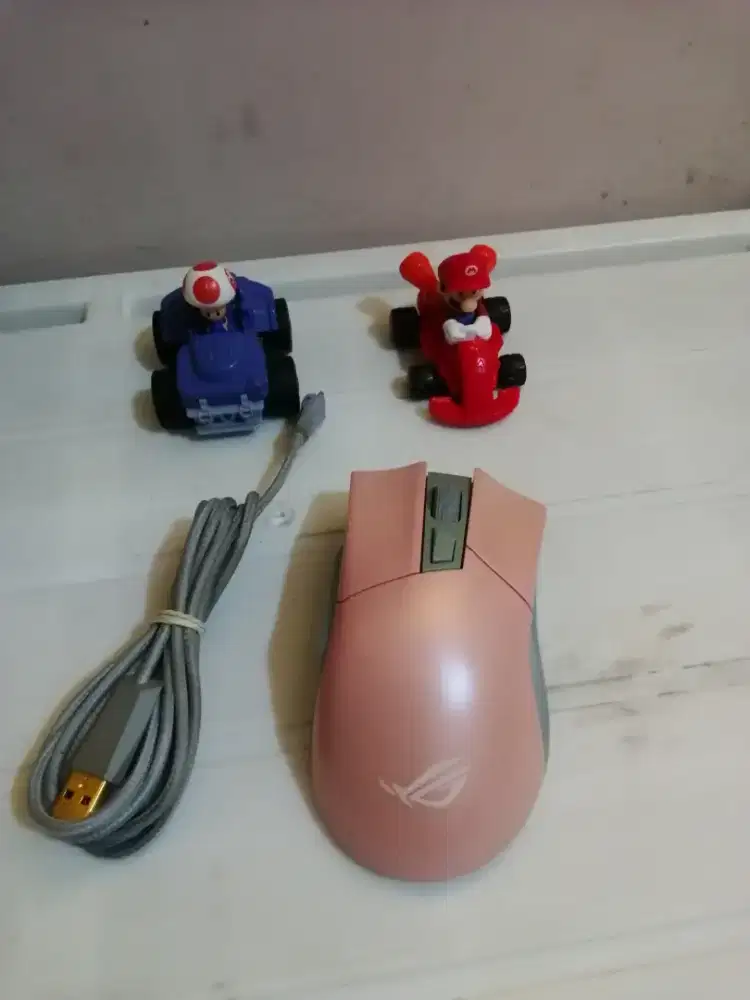 Mouse Gaming Asus ROG Gladius II Original PINK