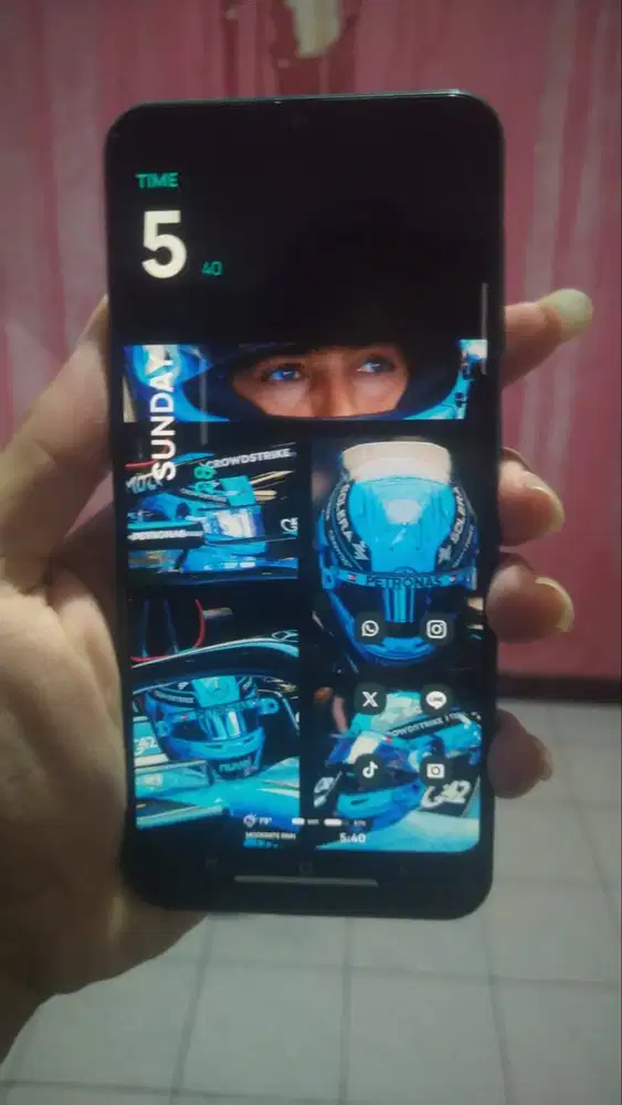 Samsung a50s 4/64 layar super amoled dan casan only