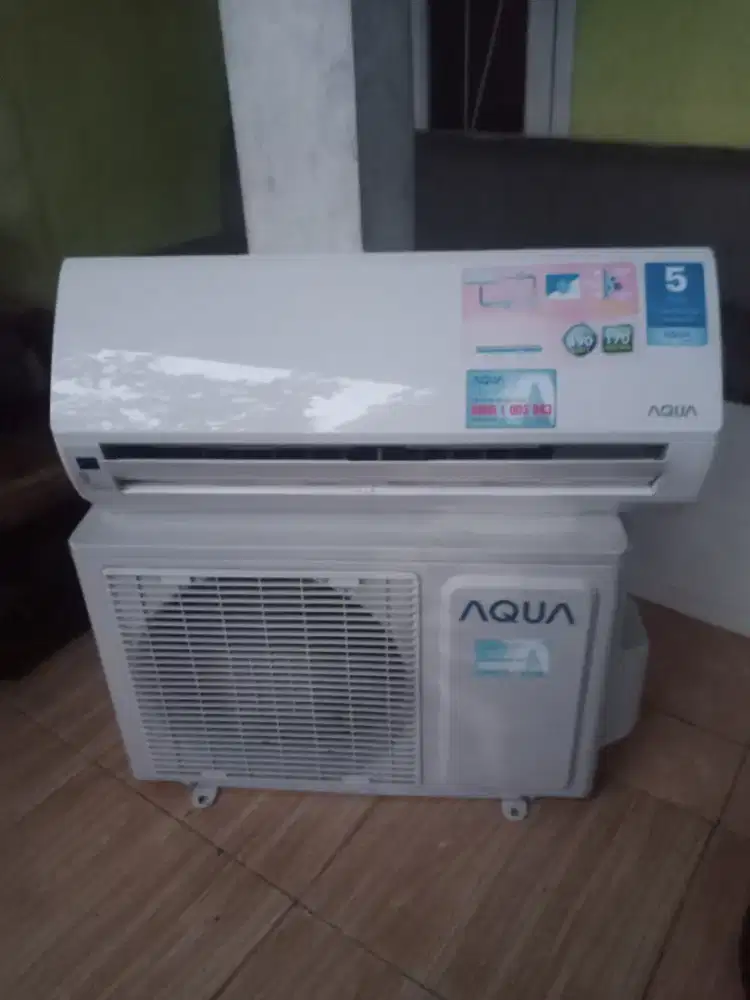 AC AQUA 1/2pk lowwat second seperti baru