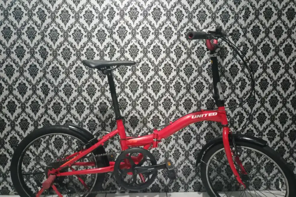 Dijual sepeda lipat masih mulus siap pake