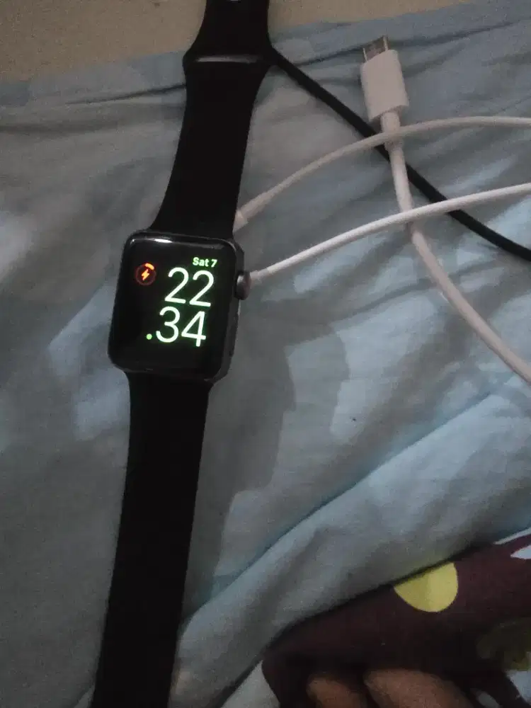 Apple watch series 3 nominus jual apa adanya fullset sesuai foto 38mm