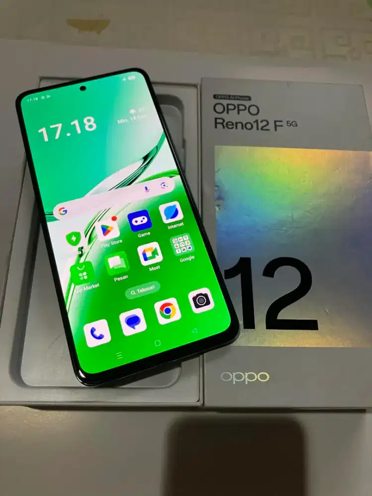Oppo Reno 12F 12/256 5G Mulus Fullset