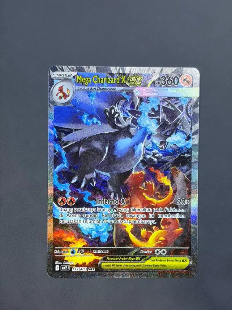 Pokemon Card Mega Charizard X SAR
