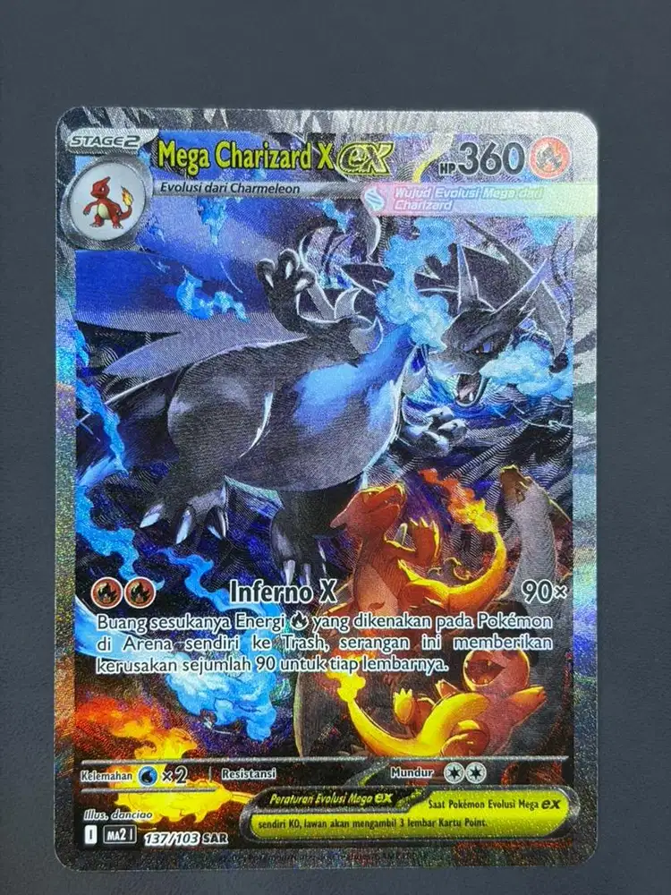 Pokemon Card Mega Charizard X SAR