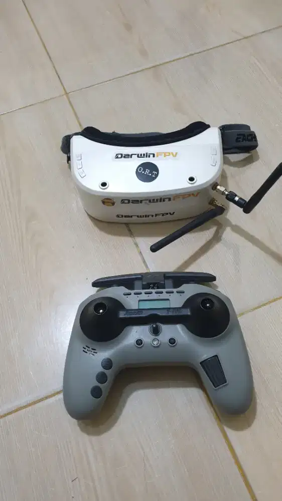 Remot + goggles fpv analog