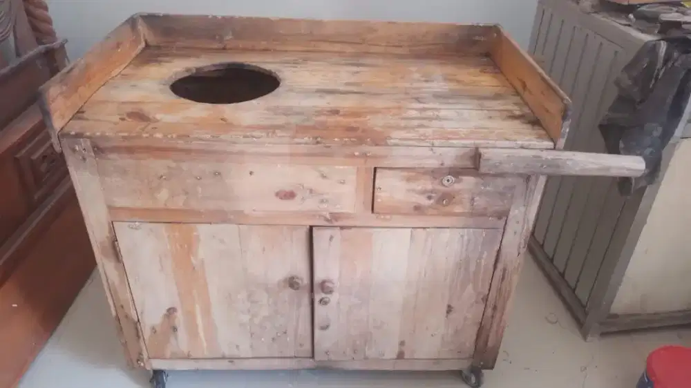 Dijual gerobak bekas jualan