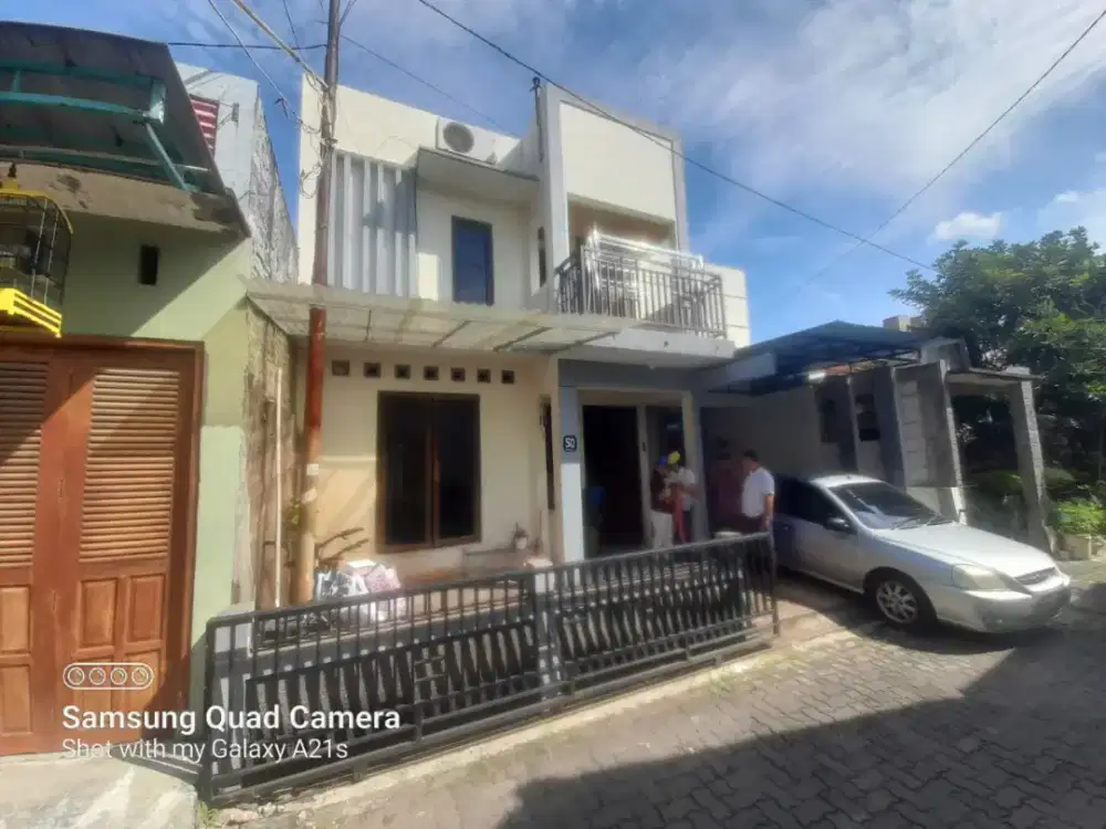 Rumah dikontrakkan tahunan