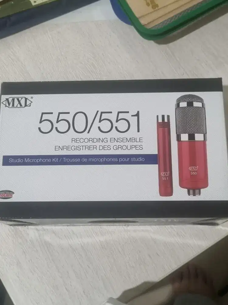 Microphone Mxl 550/551 Merah