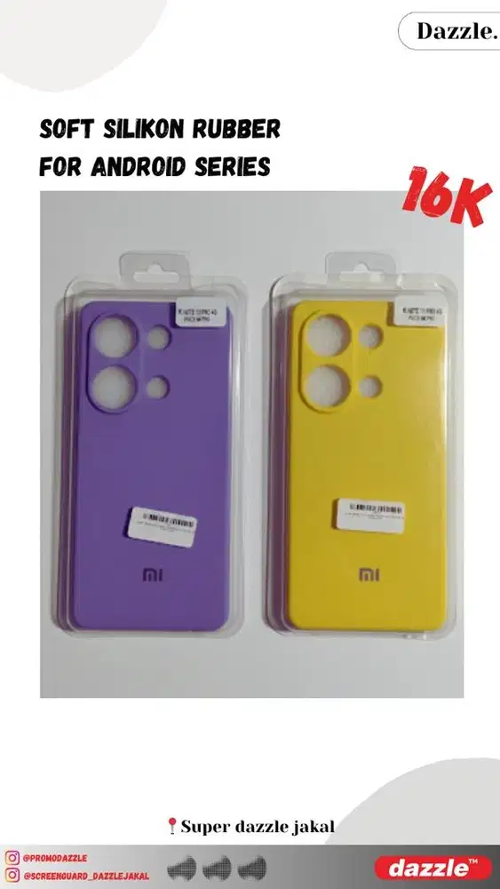 Softcase Silikon Rubber for android