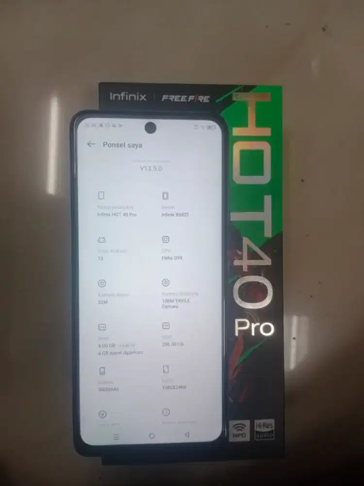 INFINIX HOT 40 PRO 8/256GB NFC