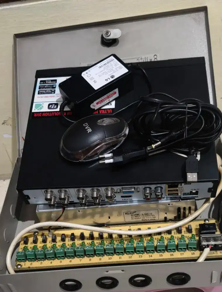 DVR 8CH 2560P ultra HD + HD + PSU Second