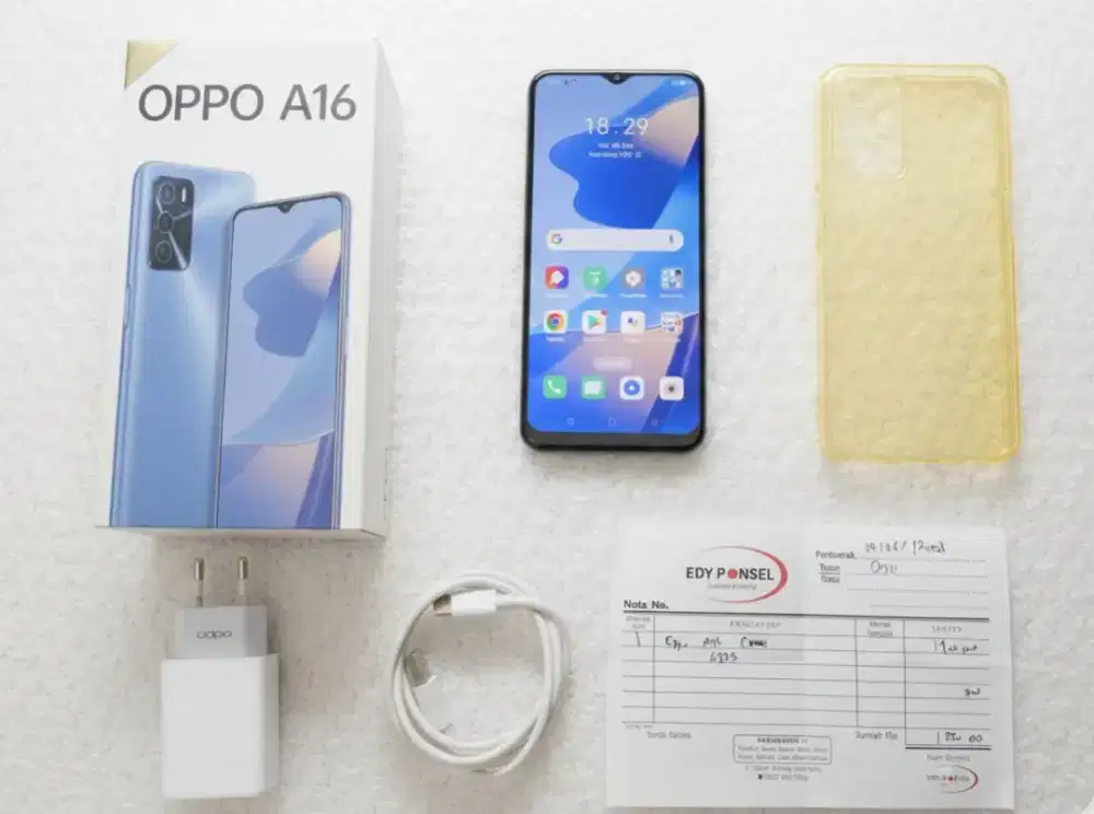 Oppo A16 3/32 Fullset Original No Minus Istemewa