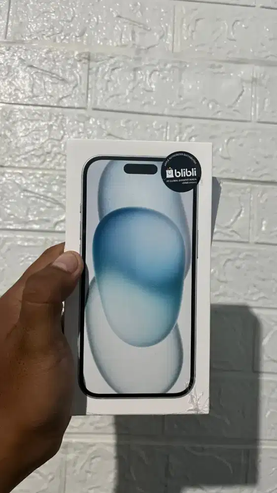 iPhone 15 Segel Resmi BNWB Garansi GDN (Biru)