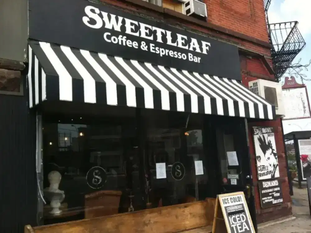 Kanopi kain cafe custom