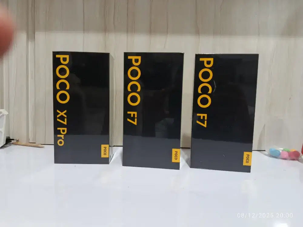 HP POCO F7 WHITE SEGEL BNIB