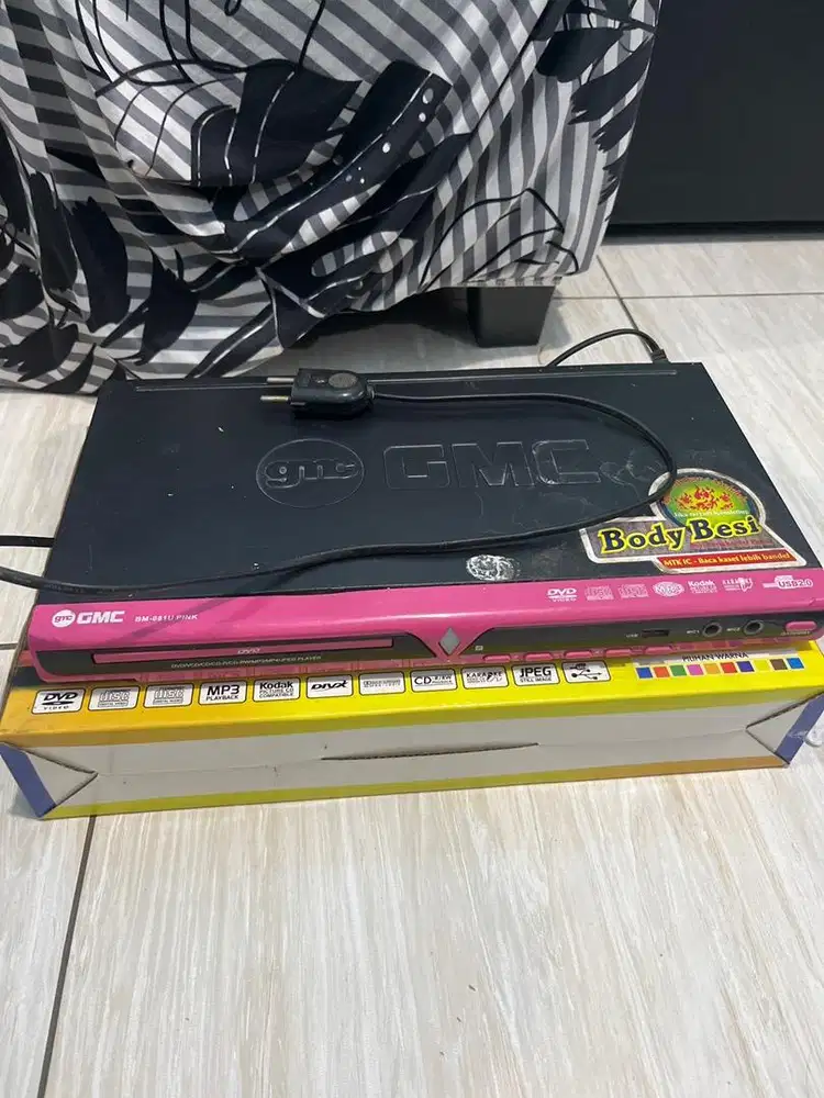 Dvd player merk gmc