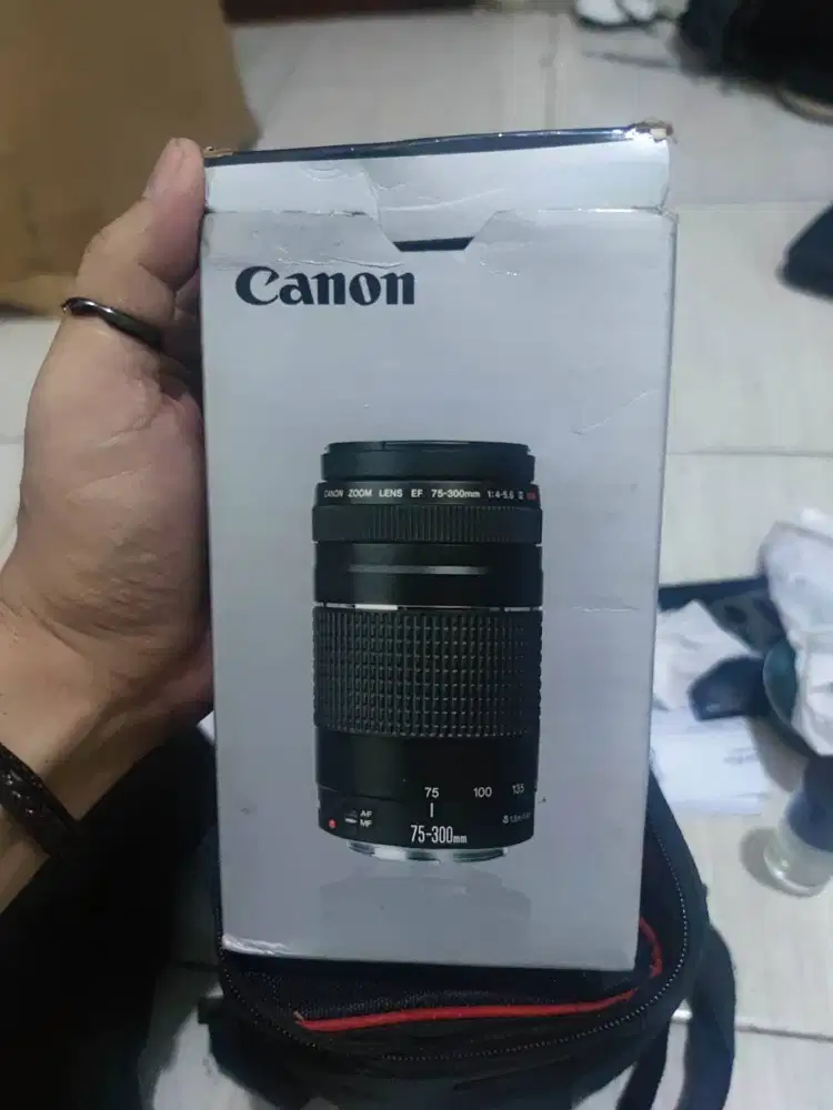 Canon EF 75-300 mm // USM - nego tipis