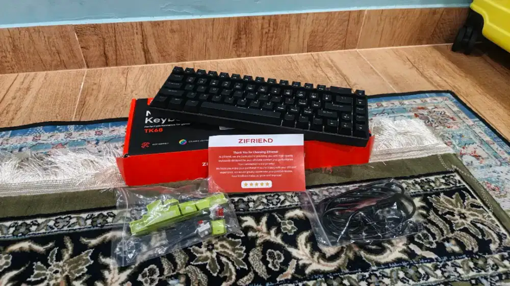 DIJUAL CEPAT KEYBOARD ZIFRIEND TK68