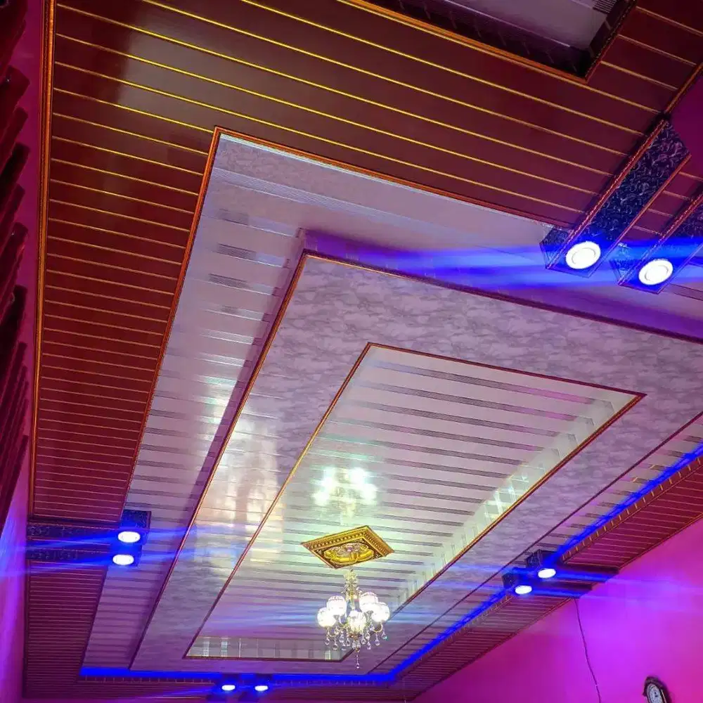 Jasa Tukang Pasang Plafon Partisi Wall Moulding Sekat PVC GRC Gypsum