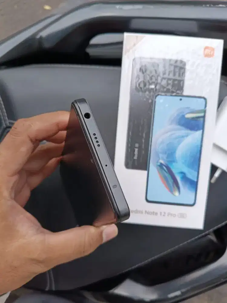 Xiaomi Note 12 Pro 5G 8+4/256 resmi mulus benget lngkp ORI Bs TT