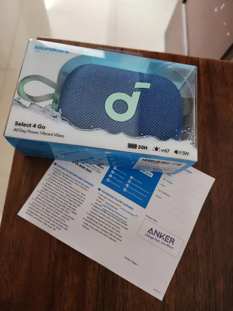 Sound core by anker select 4 go/ speaker wireless anker 4 go