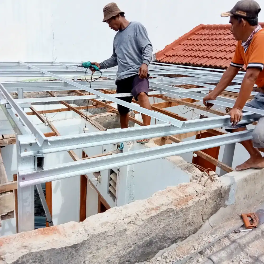 Atap bocor kanopi atap bajarigan terpasang dll bergaransi