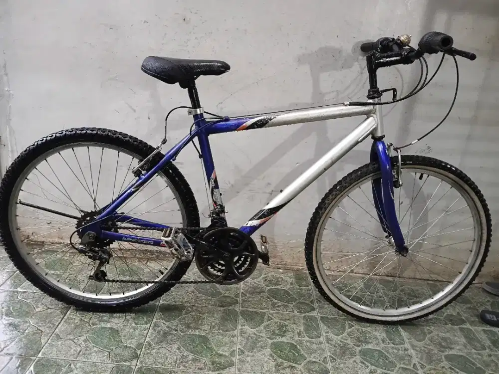 Wimcycle roadchamp 26 Alloy dobel bidon, siap goes. Ttambah speda bisa