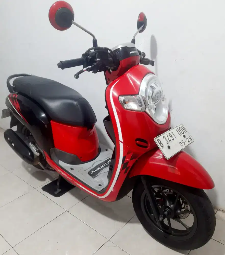 Scoopy 2018 Remote Alarm Jual Cepat