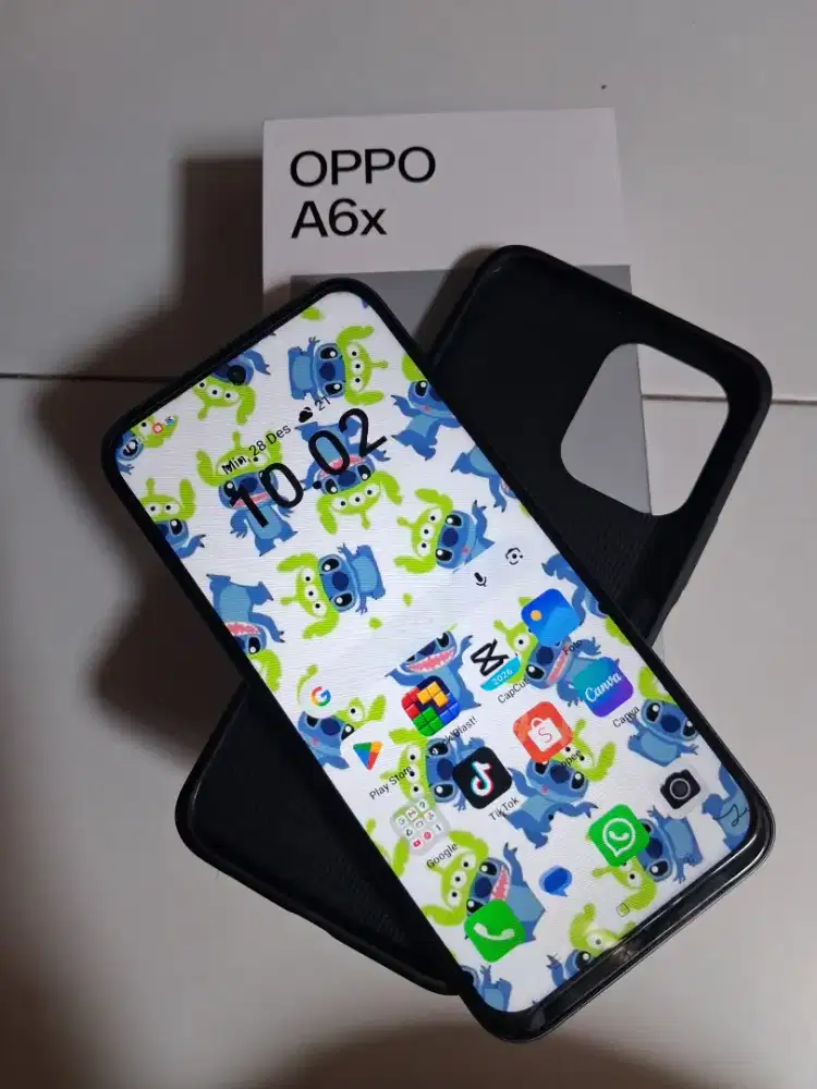 Jual oppo a6x 4/64 Fullsett