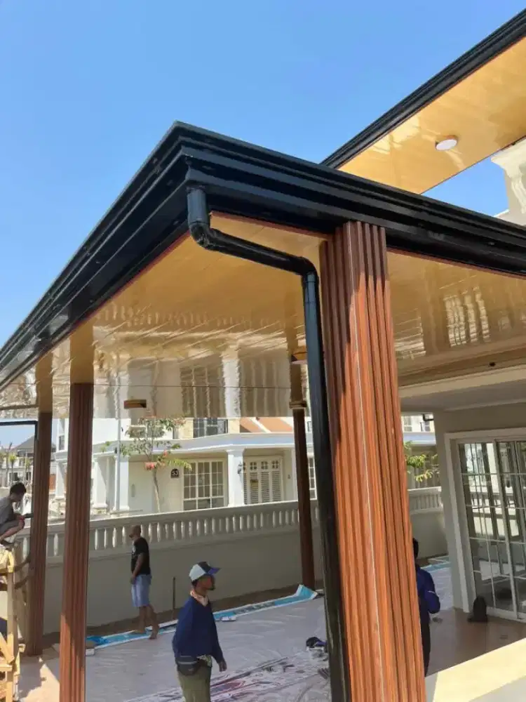 Kanopi + plavon pvc mewah