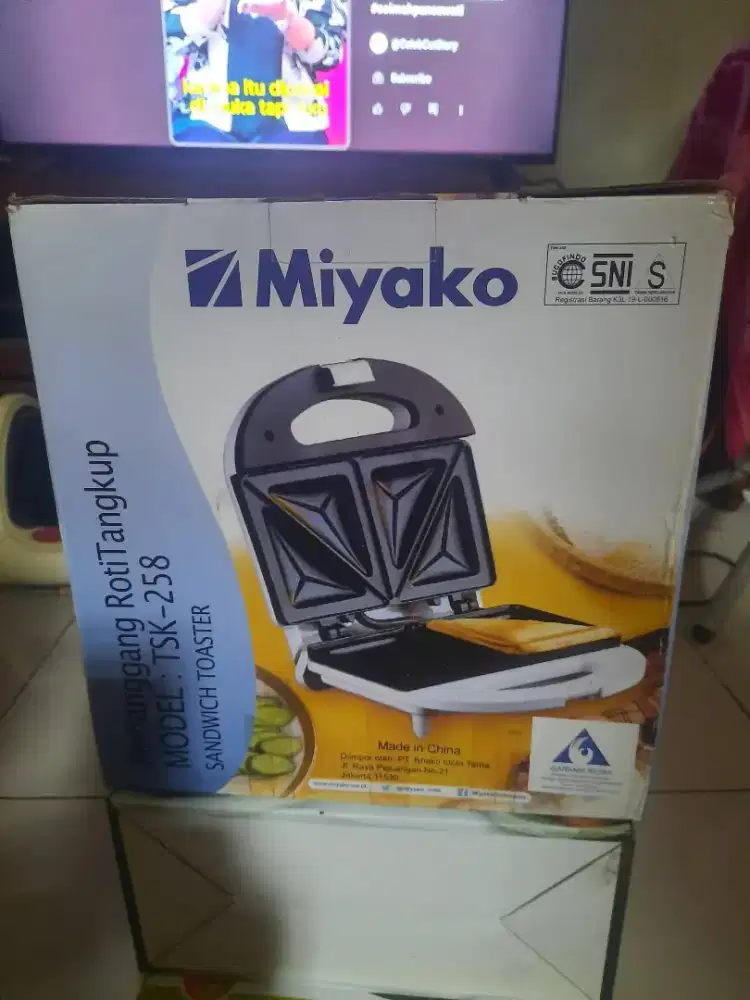 Panggangan roti Miyako baru ex hadiah